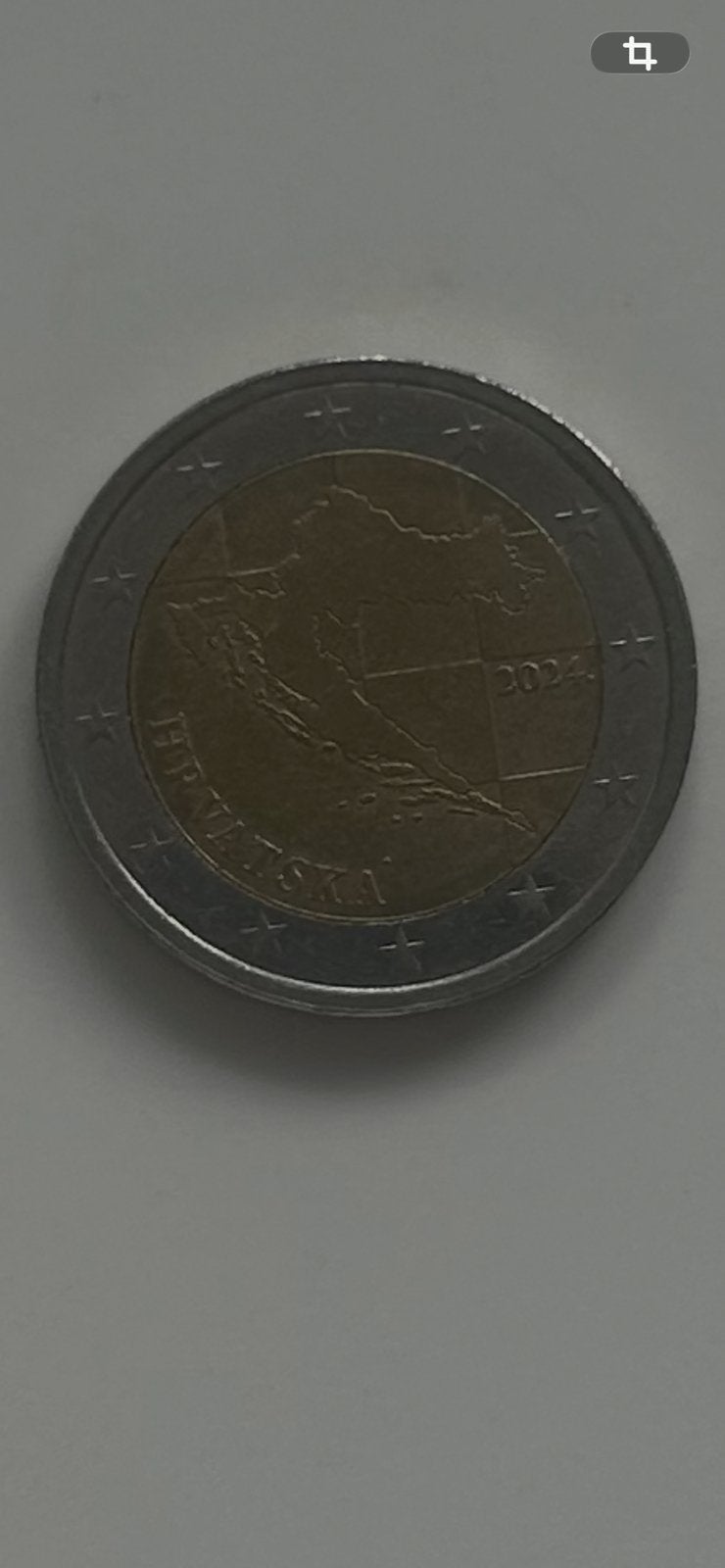 2 euro kroatie 2024, Enlèvement ou Envoi, Autres pays, 2 euros, Monnaie en vrac