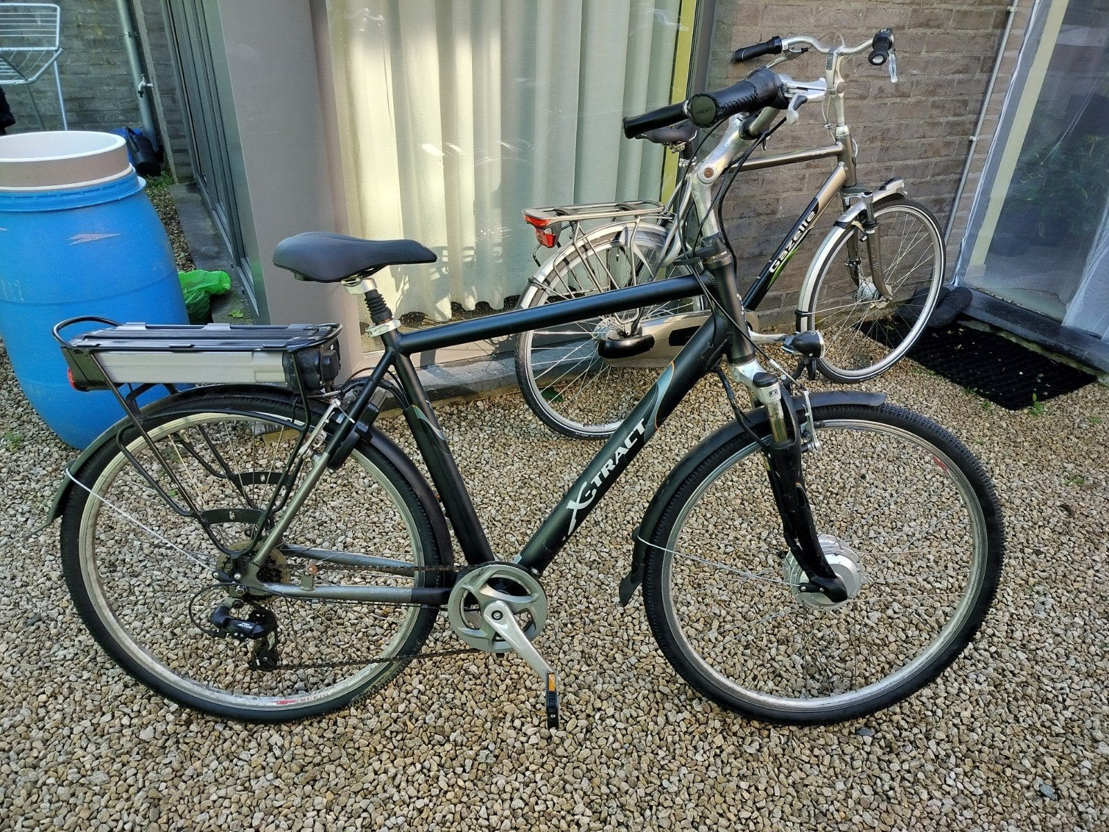 Elektrische fiets, Vering, Velgrem, Zo goed als nieuw, 53 tot 57 cm