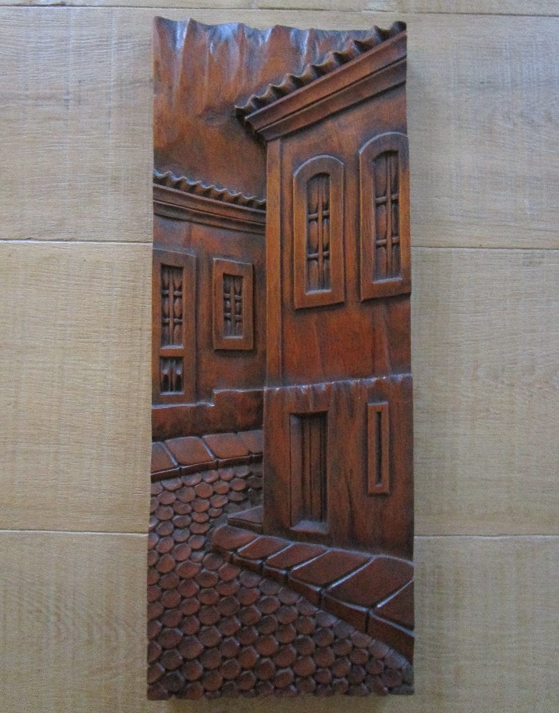 houtsnijwerk, Bois, Enlèvement ou Envoi, Brun, Autres sujets