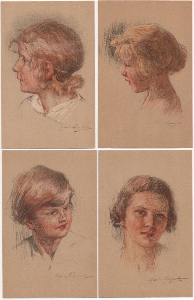 MEISJES - MADELEINE CARPENTIER, Ophalen of Verzenden, Voor 1920, Ongelopen
