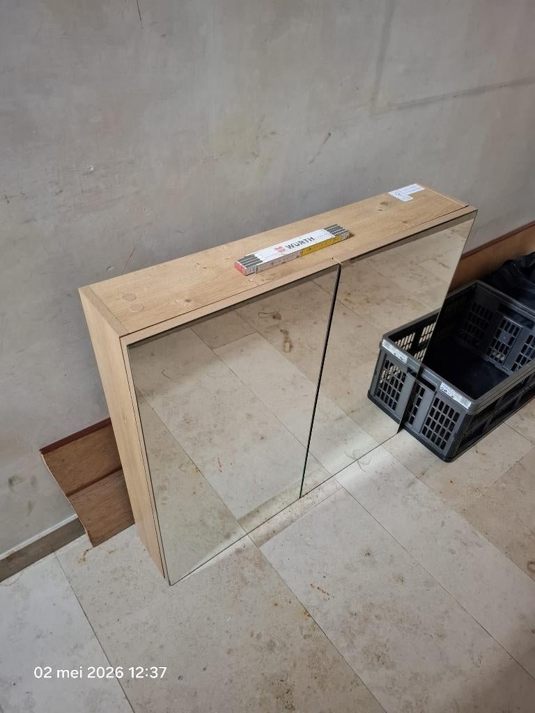 badkamerkastje X2O (met minieme schade), Armoire à miroir, Moins de 25 cm, Moins de 100 cm, Comme neuf