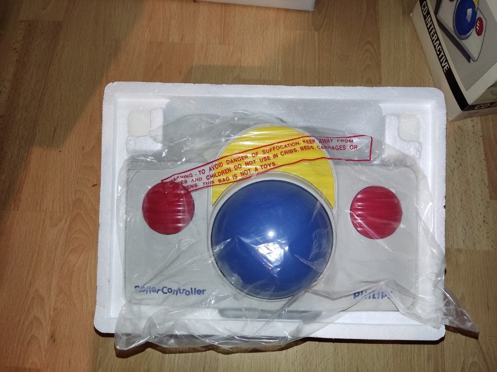 Contrôleur à rouleaux Philips CD-I 22ER9012 dans une boîte, Consoles de jeu & Jeux vidéo, Autres marques, Enlèvement ou Envoi