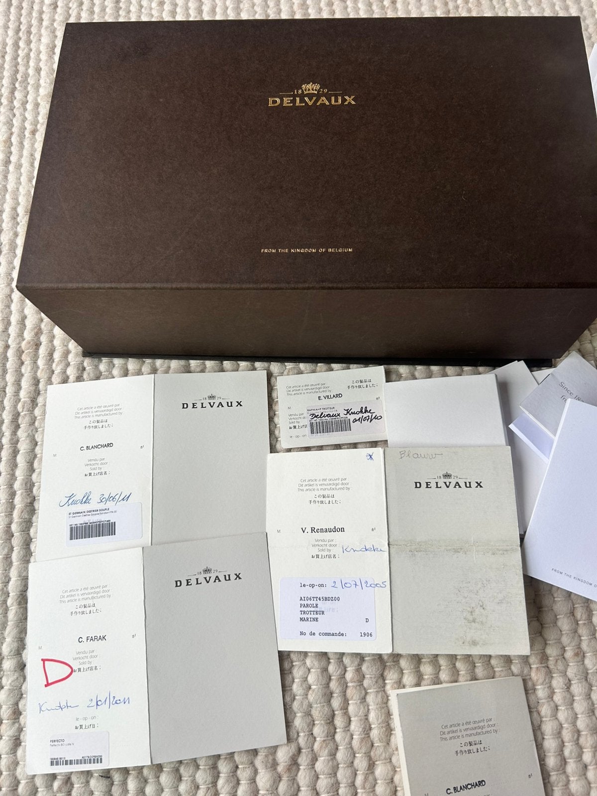 Delvaux items verzammeling, Ophalen of Verzenden, Zo goed als nieuw