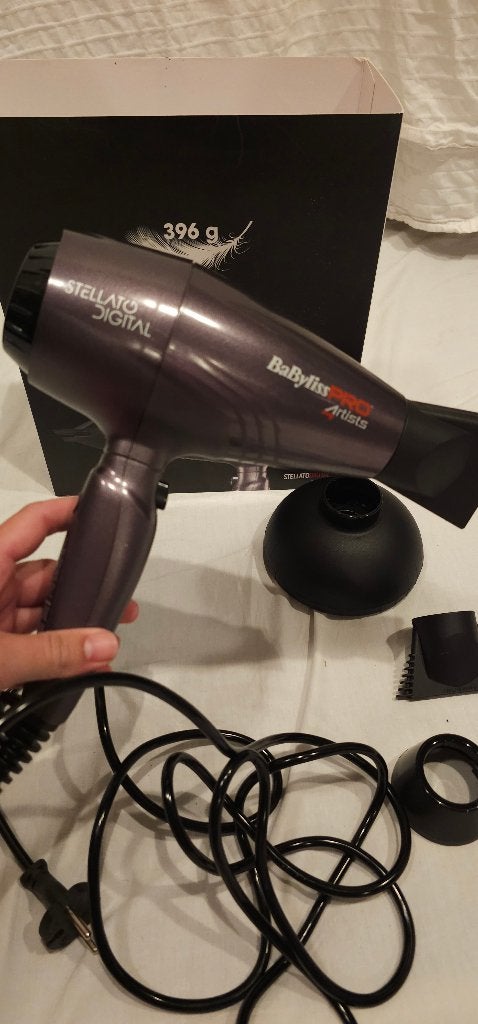 Professionele BaByliss PRO Artists Stellato Digital Föhn, Ophalen, Zo goed als nieuw, Haardroger