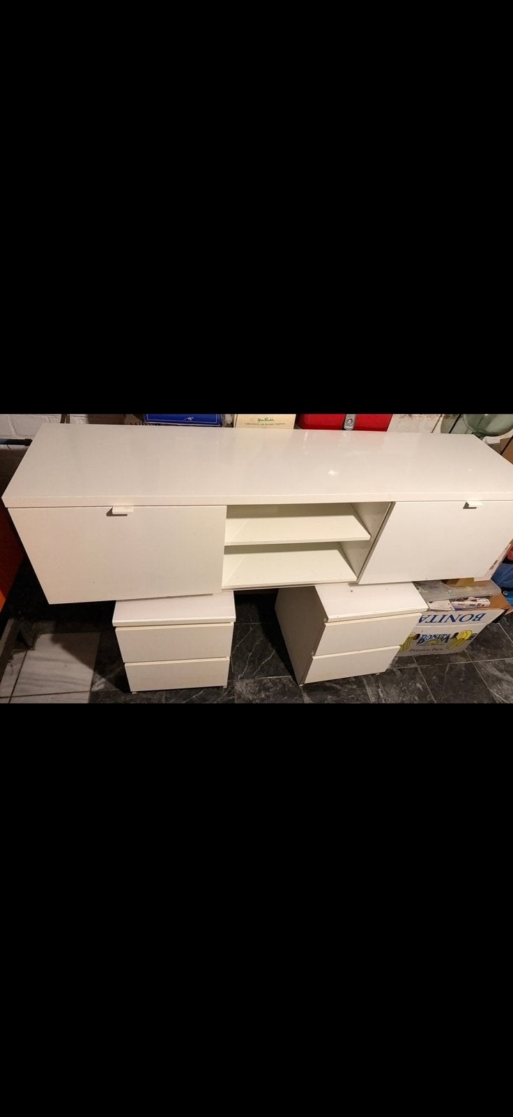 Ikea tv-meubel wit, Huis en Inrichting, Ophalen, Zo goed als nieuw