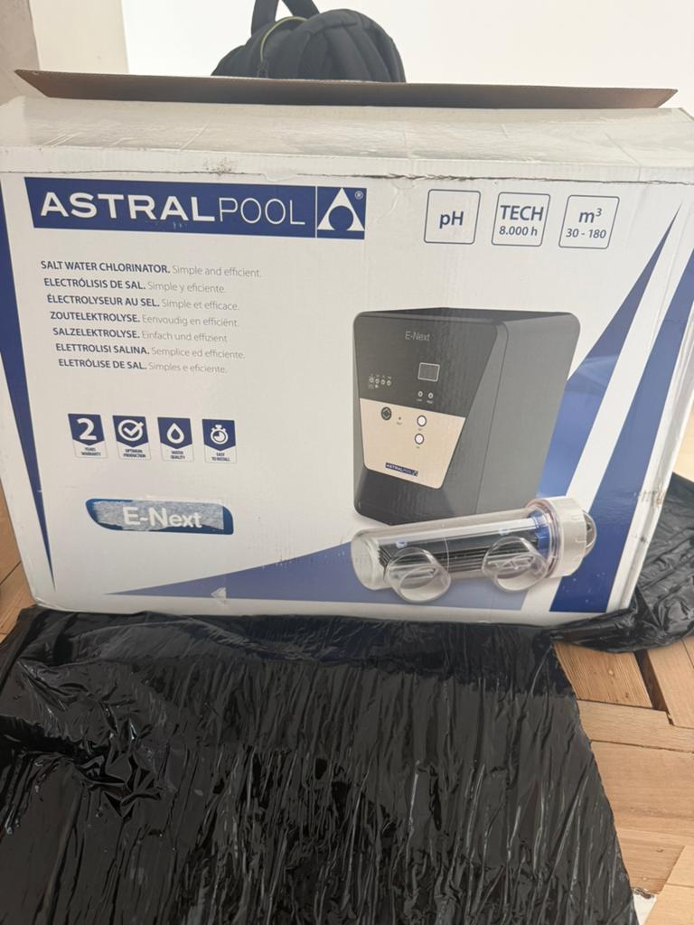 Astrapool e-next 12 electrolyseur / zoutelectrolyse, Jardin & Terrasse, Accessoires de piscine, Comme neuf, Enlèvement