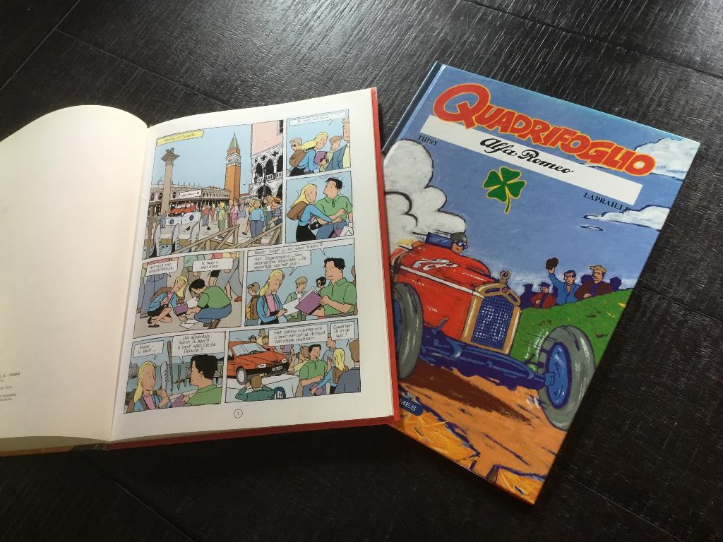 Strip, alfa romeo, Ophalen, Eén stripboek, Nieuw, Lapraille