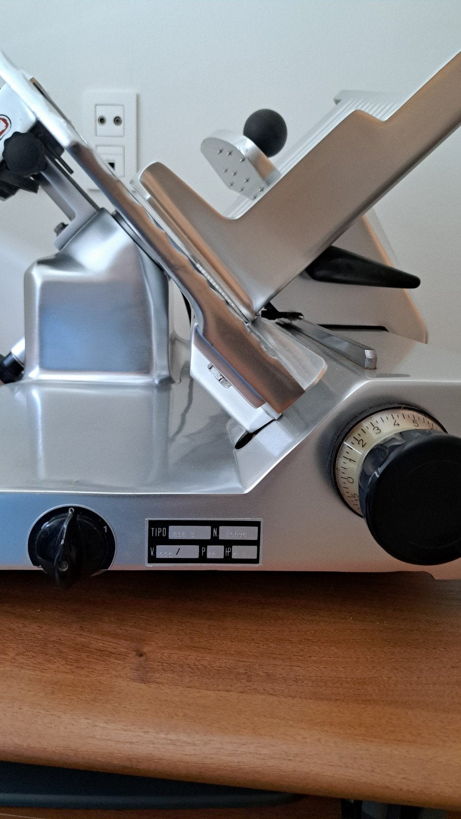 Snijmachine Berkel met slijpsteen, Ophalen, Gebruikt, Bakkerij en Slagerij