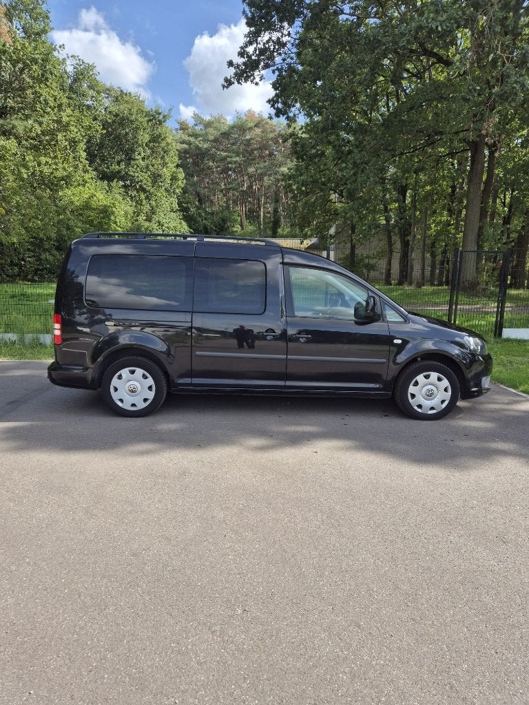 VW CADDY MAXI TRENDLİNE 1.6 TDI – VOOR ROLSTOELVERVOER, Auto's, Stof, 4 cilinders, Elektrische ramen, Particulier