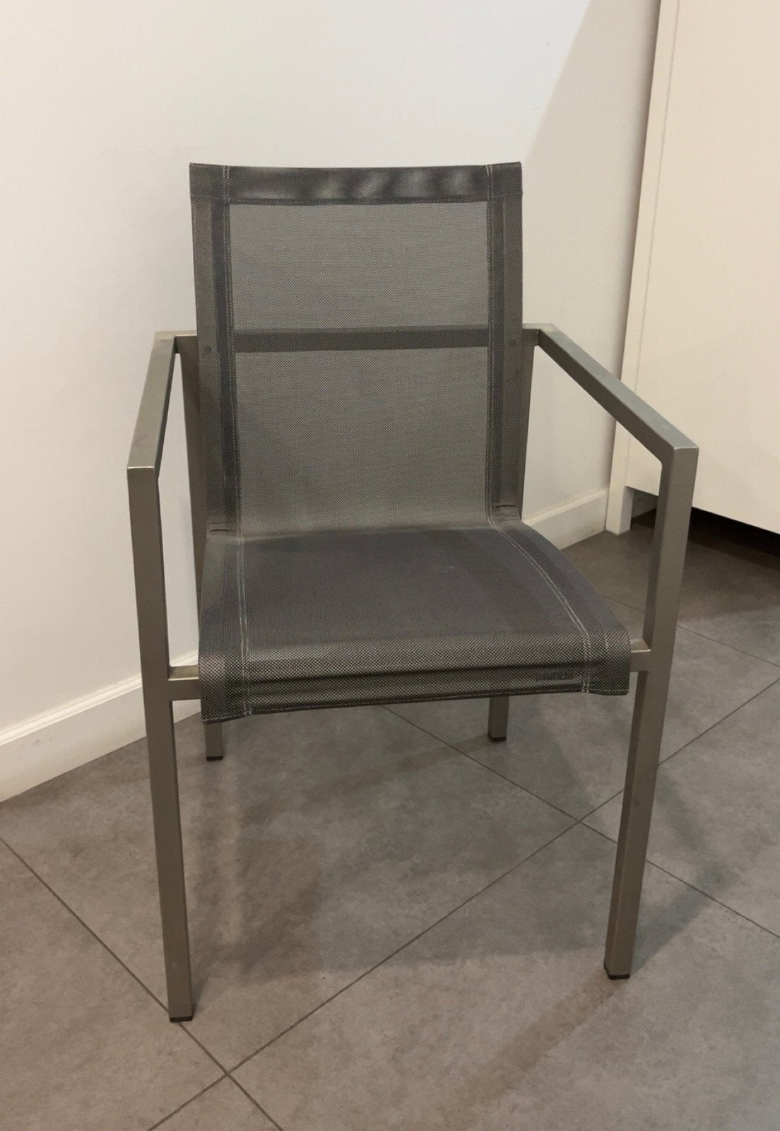 Tuinstoelen Tribù, Ophalen, Zo goed als nieuw, Aluminium, Stapelbaar