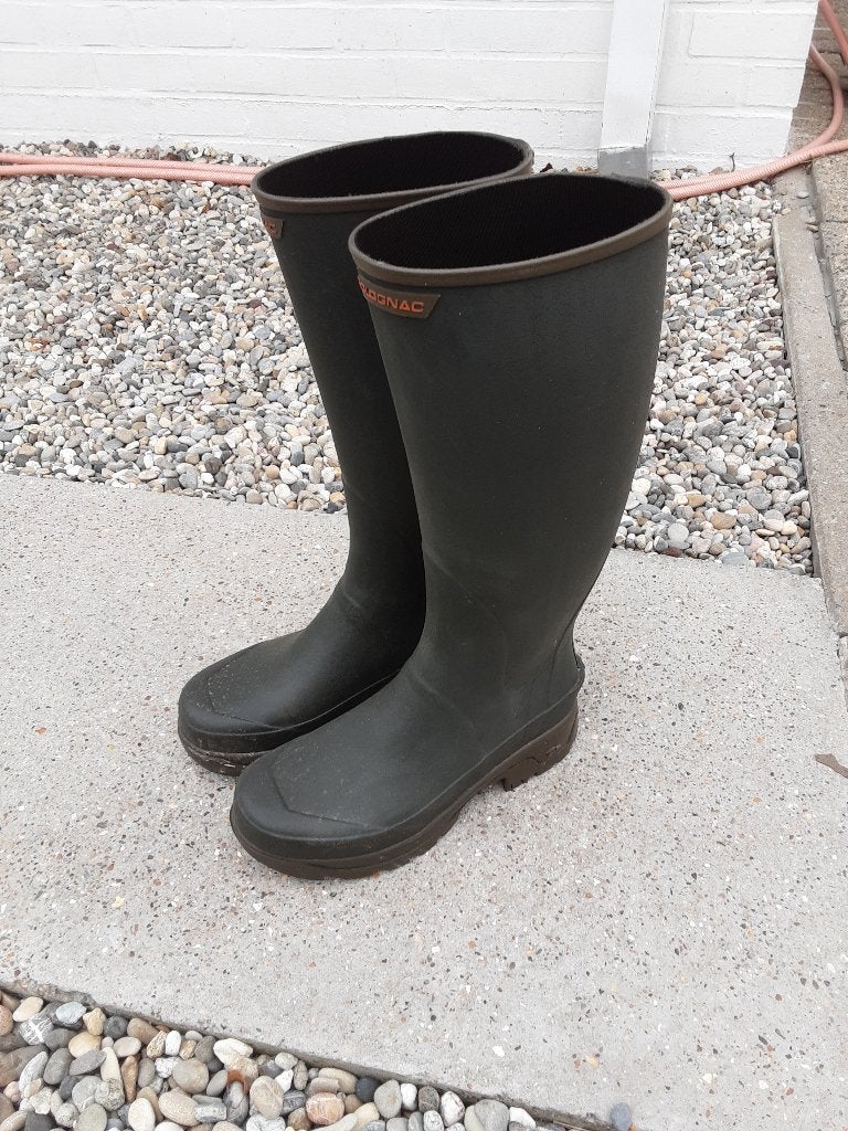rubberen laarzen, Ophalen, Solognac, Nieuw, Regenlaarzen
