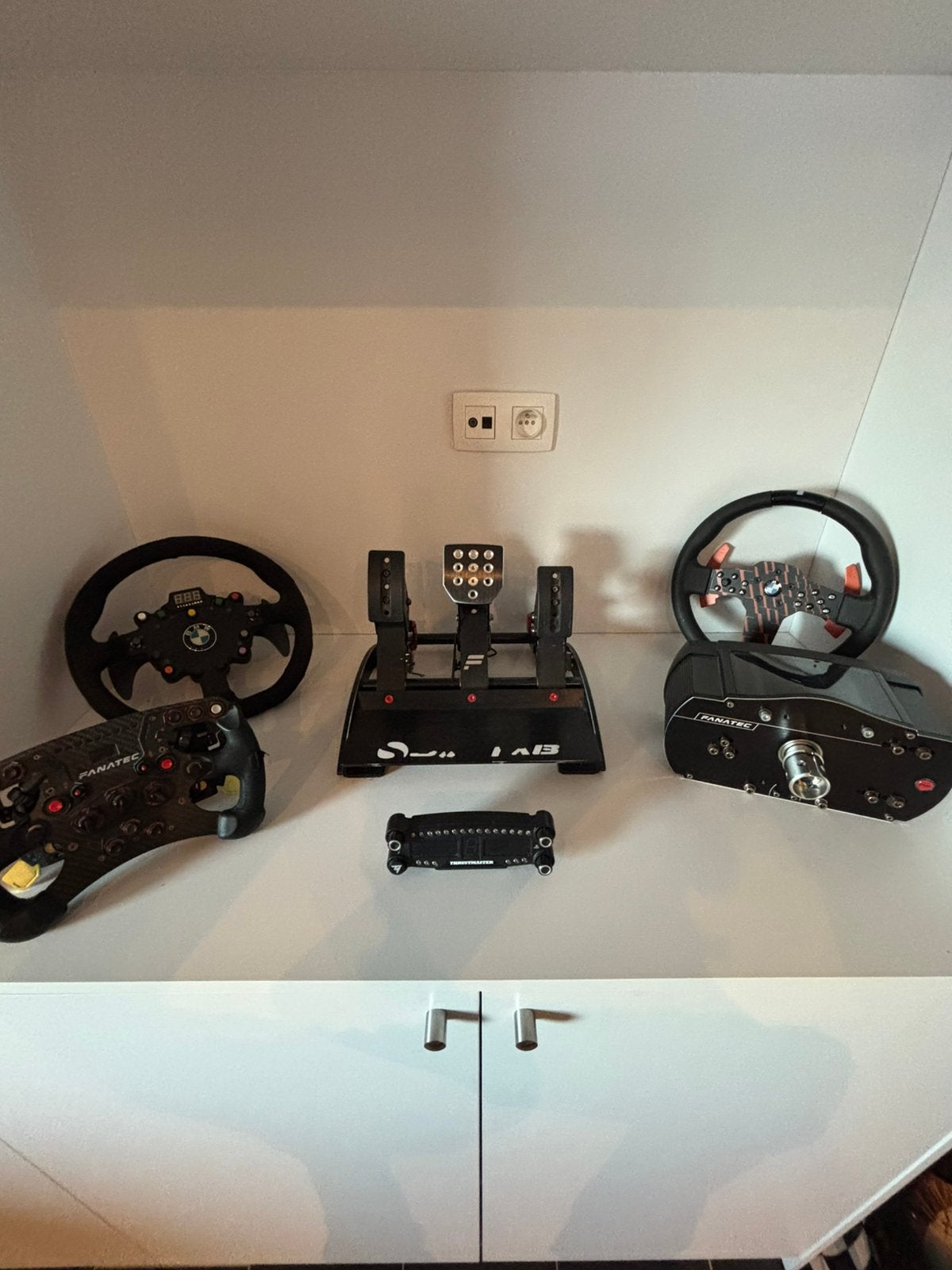 Fanatec race setup, Games en Spelcomputers, Ophalen, Gebruikt, 1 speler, Eén computer