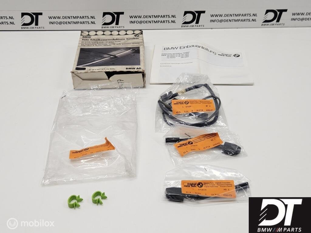 Heated spraying nozzle retrofit BMW 7-serie E23 61669057477, Neuf, Enlèvement ou Envoi