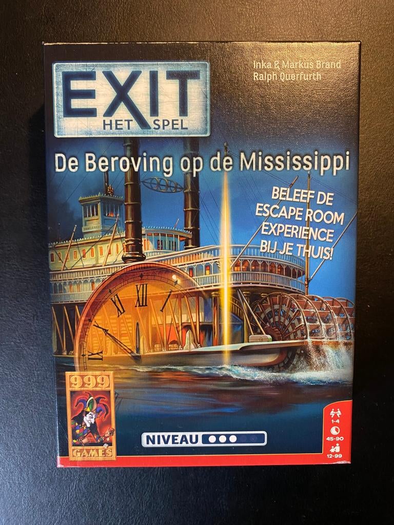 escaperoom spel Exit Het Spel, Hobby en Vrije tijd, Een of twee spelers, Ophalen of Verzenden, Nieuw, 999 Games