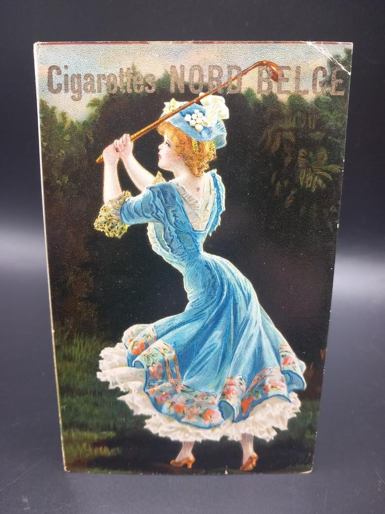 Ancienne carte pub Cigarettes Nord Belge, Enlèvement ou Envoi
