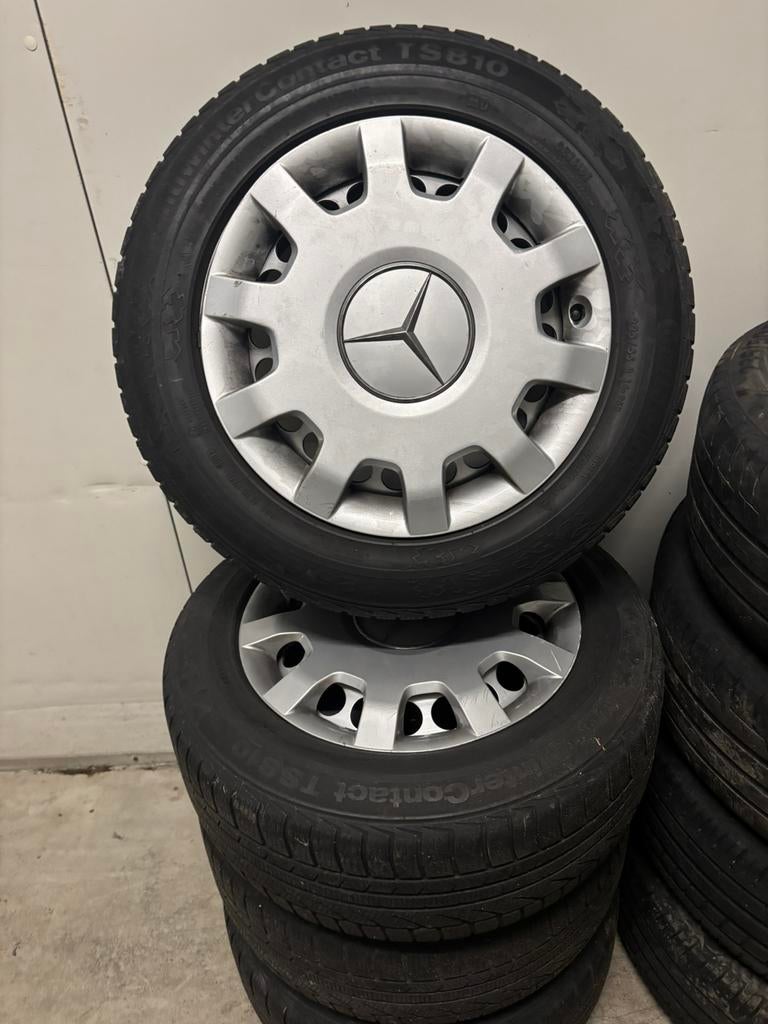 Mercedes velgen winterset 225/55R16 e klasse c klasse,.., Enlèvement