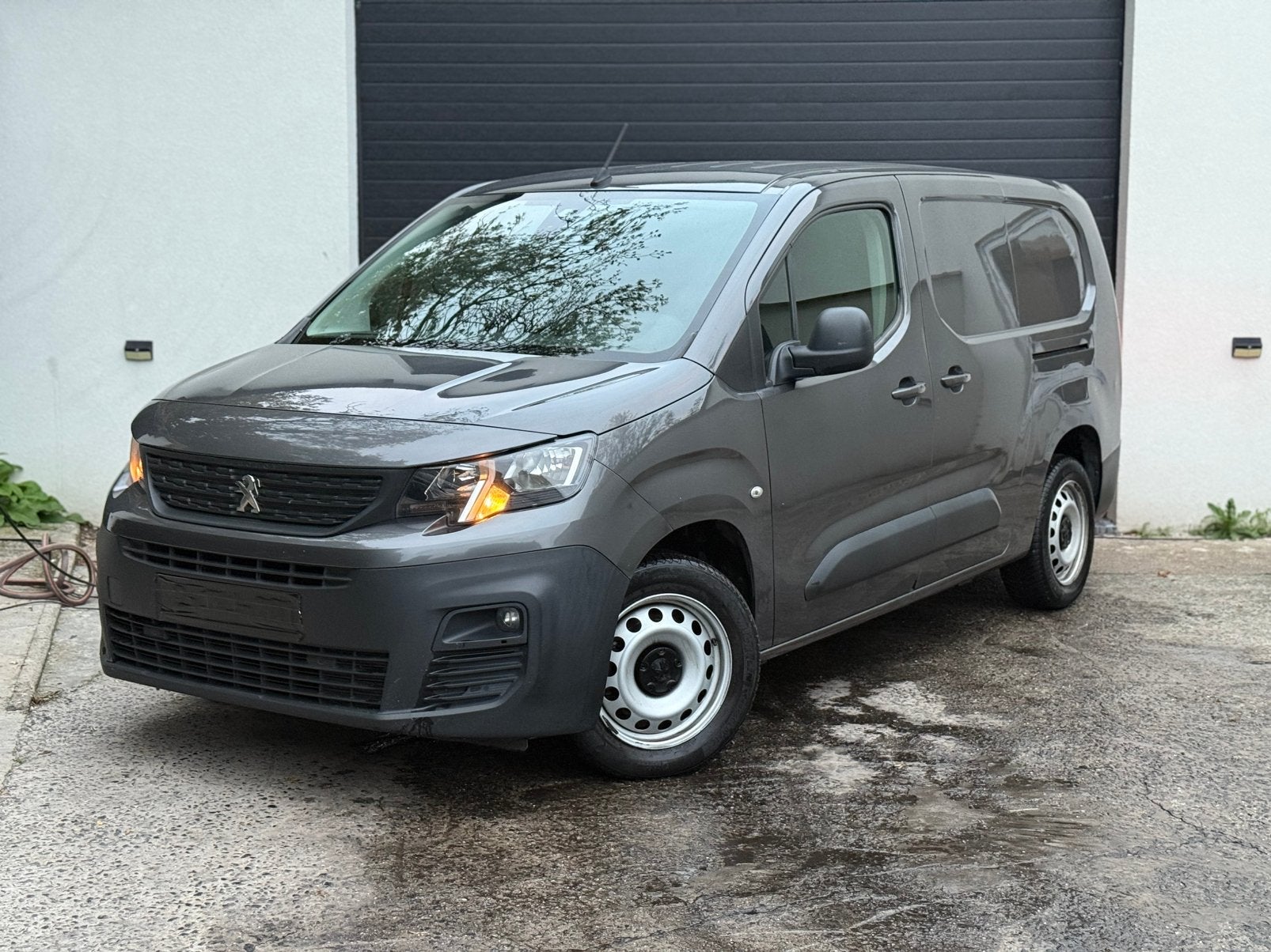 PEUGEOT PARTNER 1.5 HDI AUTO LANGE KLAAR VOOR INSCHRIJVING, Argent ou Gris, Euro 6, Entreprise, Diesel