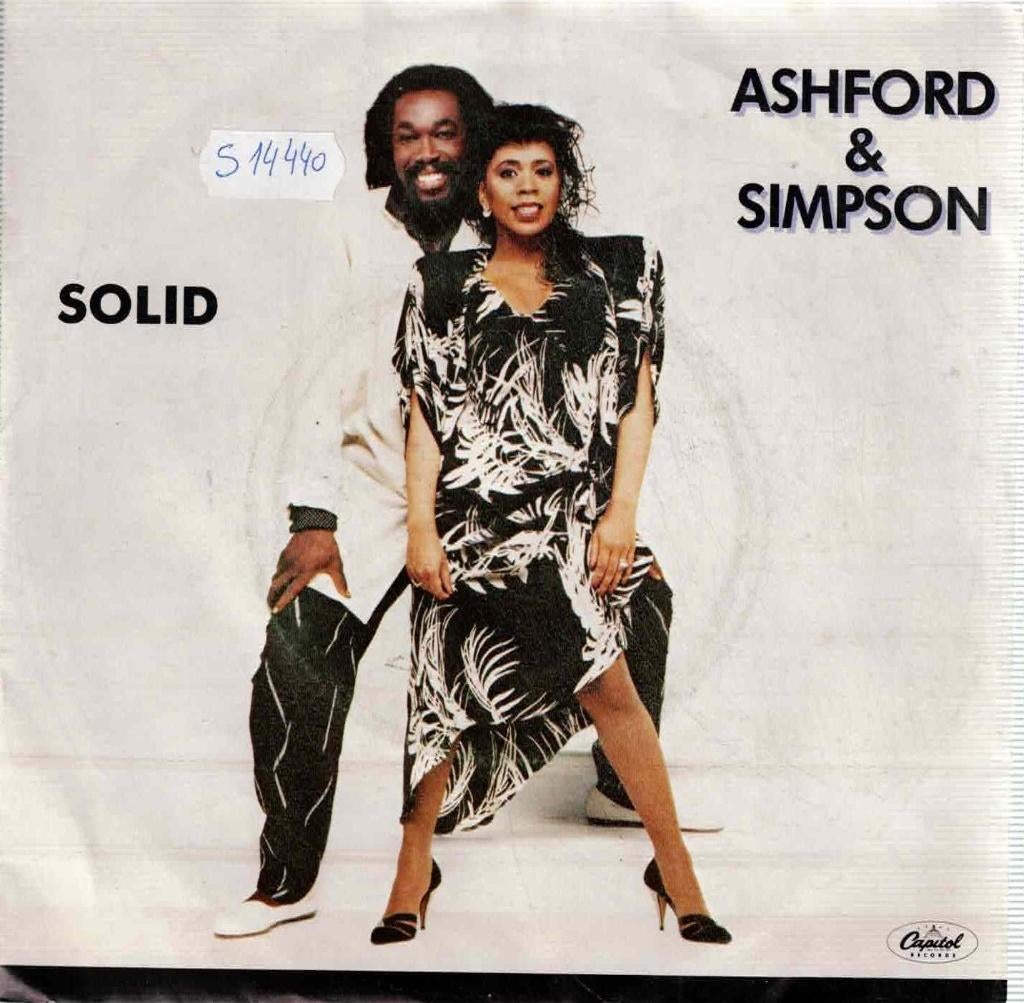 Vinyl, 7"   /  Ashford & Simpson – Solid, Enlèvement ou Envoi, 1980 - 1989, Autres formats