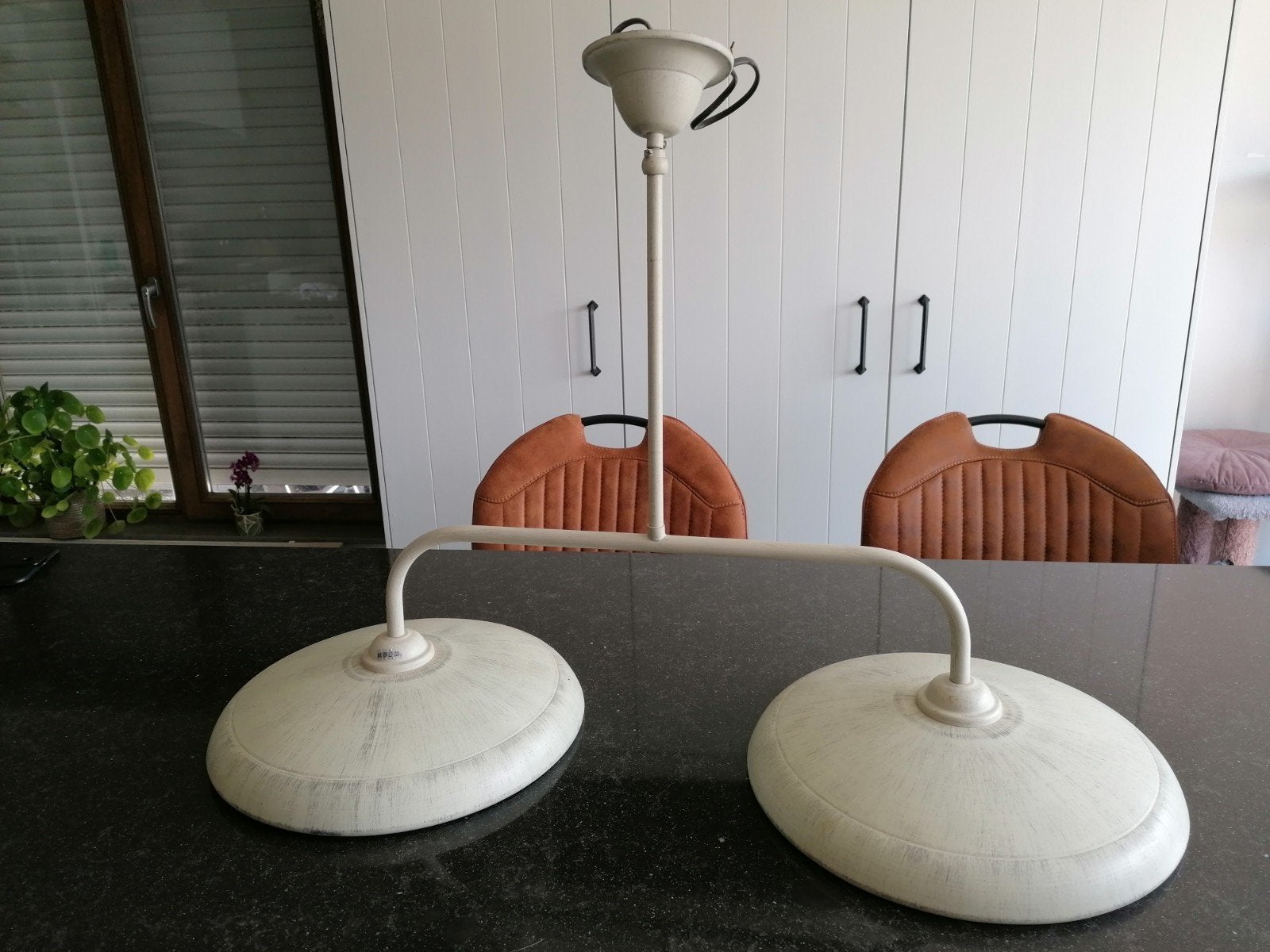 landelijke plafondarmatuur te koop voor 70 euro, Huis en Inrichting, Ophalen, Zo goed als nieuw, Metaal, Landelijk