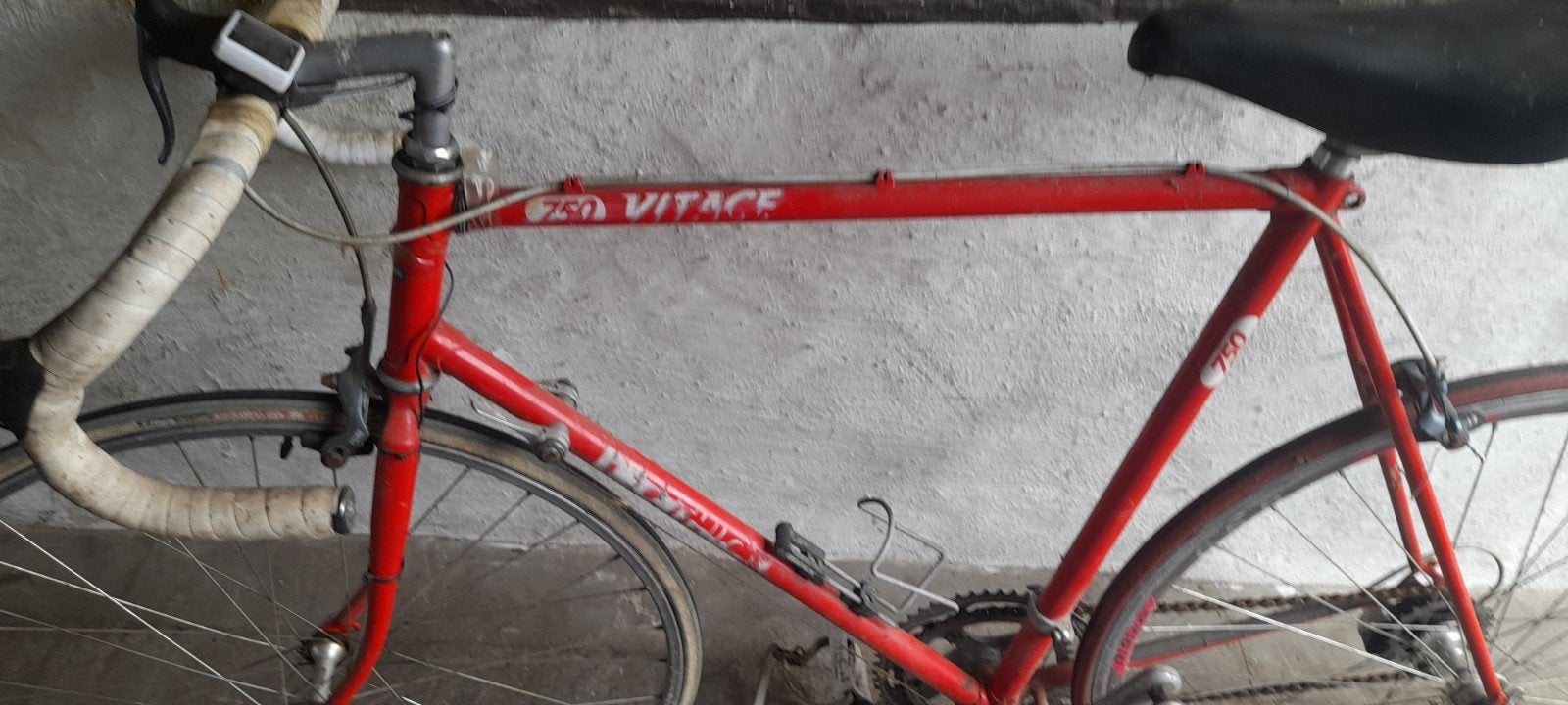 Vintage koersfiets maat 58, Fietsen en Brommers, Fietsen | Racefietsen, Ophalen