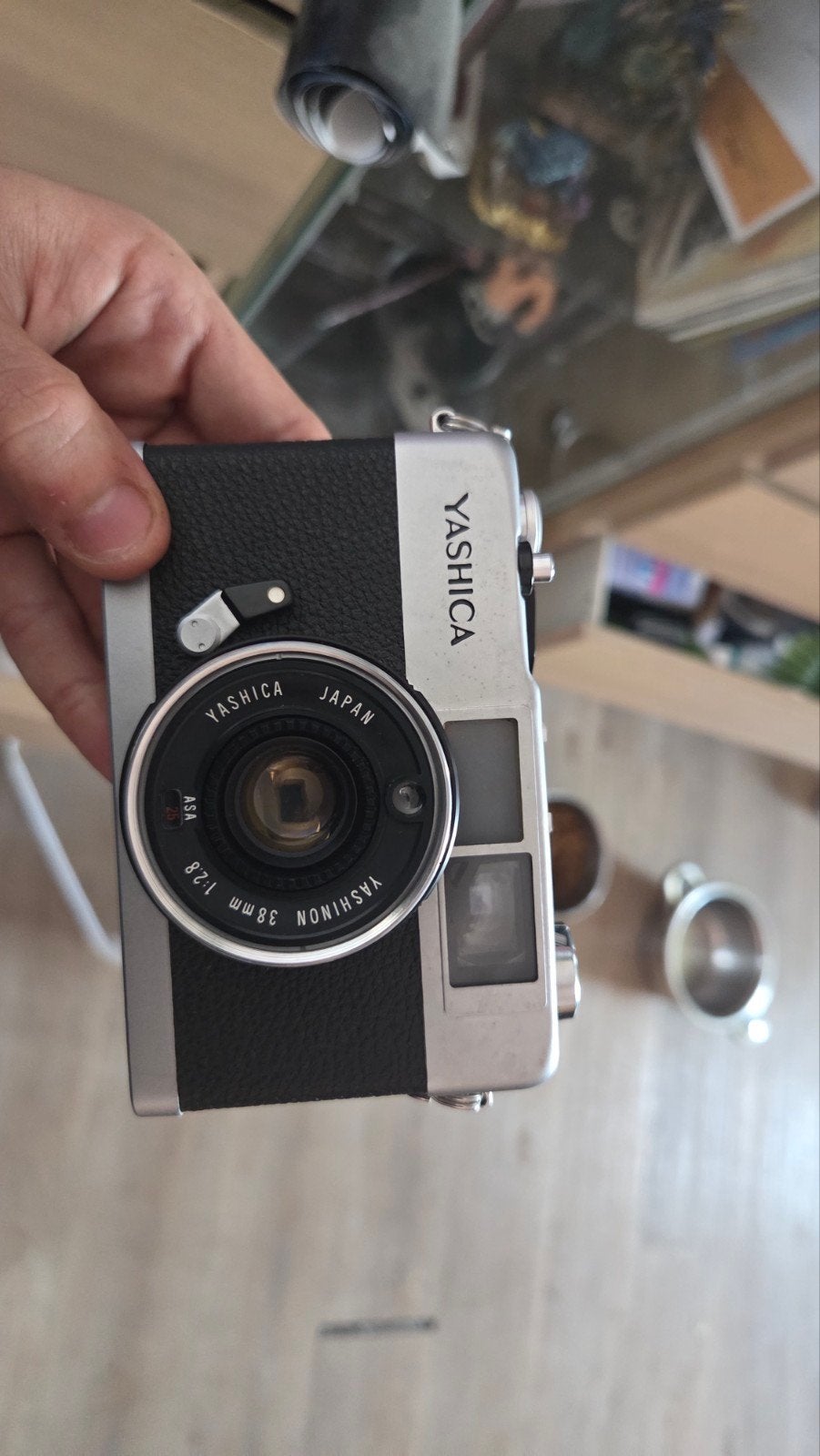 Yashica 35-ME, TV, Hi-fi & Vidéo, Appareils photo analogiques, Enlèvement, Comme neuf, Reflex miroir