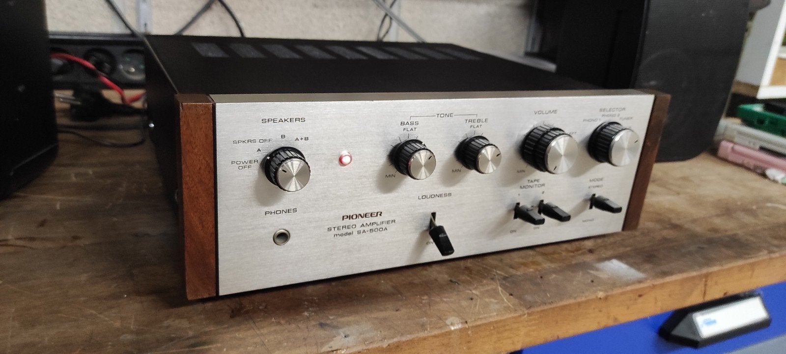 ampli Pioneer SA 500A, Muziek en Instrumenten, Microfoons, Ophalen of Verzenden