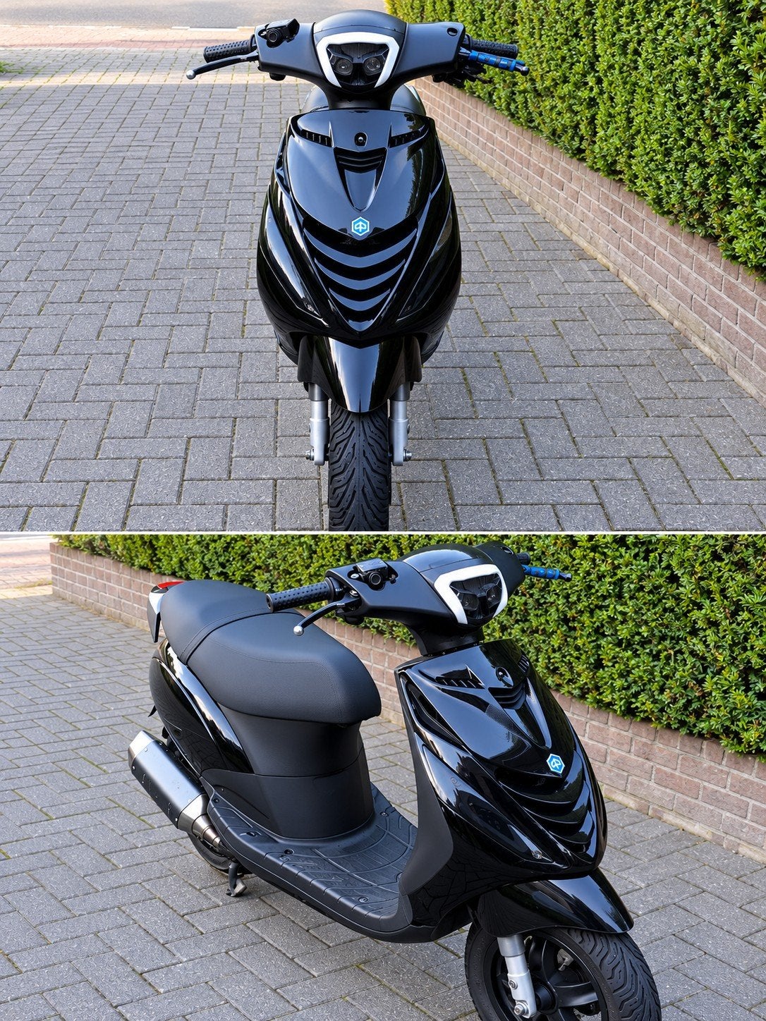 Piaggio Zip 4T Euro 2 (2016) – SP Kappen / Bulletracing, Fietsen en Brommers, Ophalen, Gebruikt, Zip, Klasse B (45 km/u)