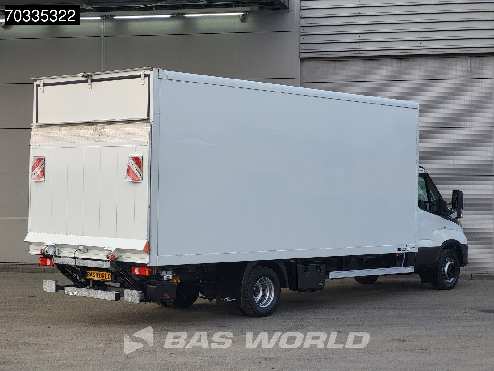 Iveco Daily 72C21 3.0L Automaat 1000KG Laadklep Luchtvering, Stof, Gebruikt, Euro 6, 4 cilinders