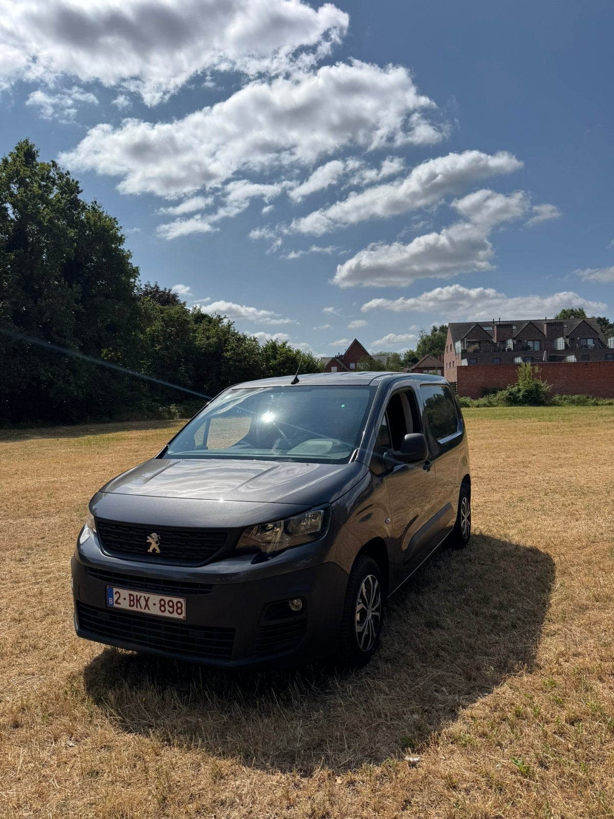 Peugot partner lichte vracht, Autos, Peugeot, Argent ou Gris, Achat, Euro 6, 3 places