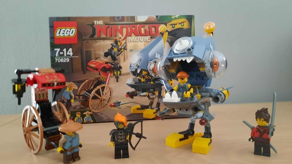 Lego The Ninjago movie set 70629 - Piranha-aanval, Compleet, Lego, Ophalen of Verzenden, Zo goed als nieuw
