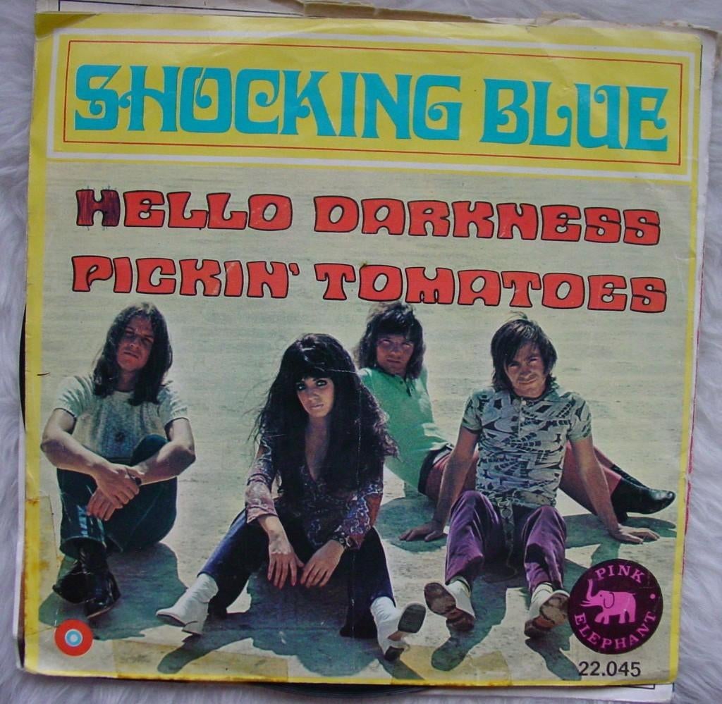 45T 7INCH VINYL SINGLE SHOCKING BLUE, Enlèvement ou Envoi