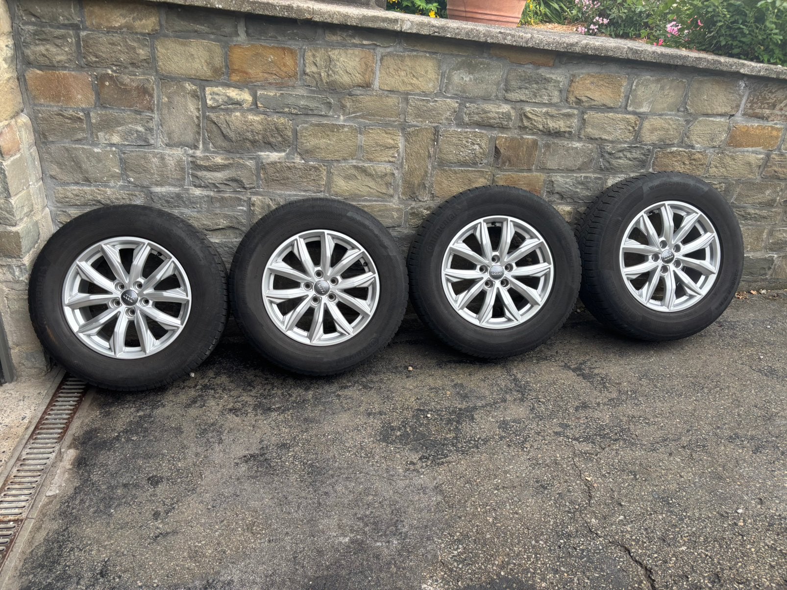 Roues hiver audi q5, Autos : Pièces & Accessoires, Pneus & Jantes, Enlèvement, 17 pouces, Pneu(s)
