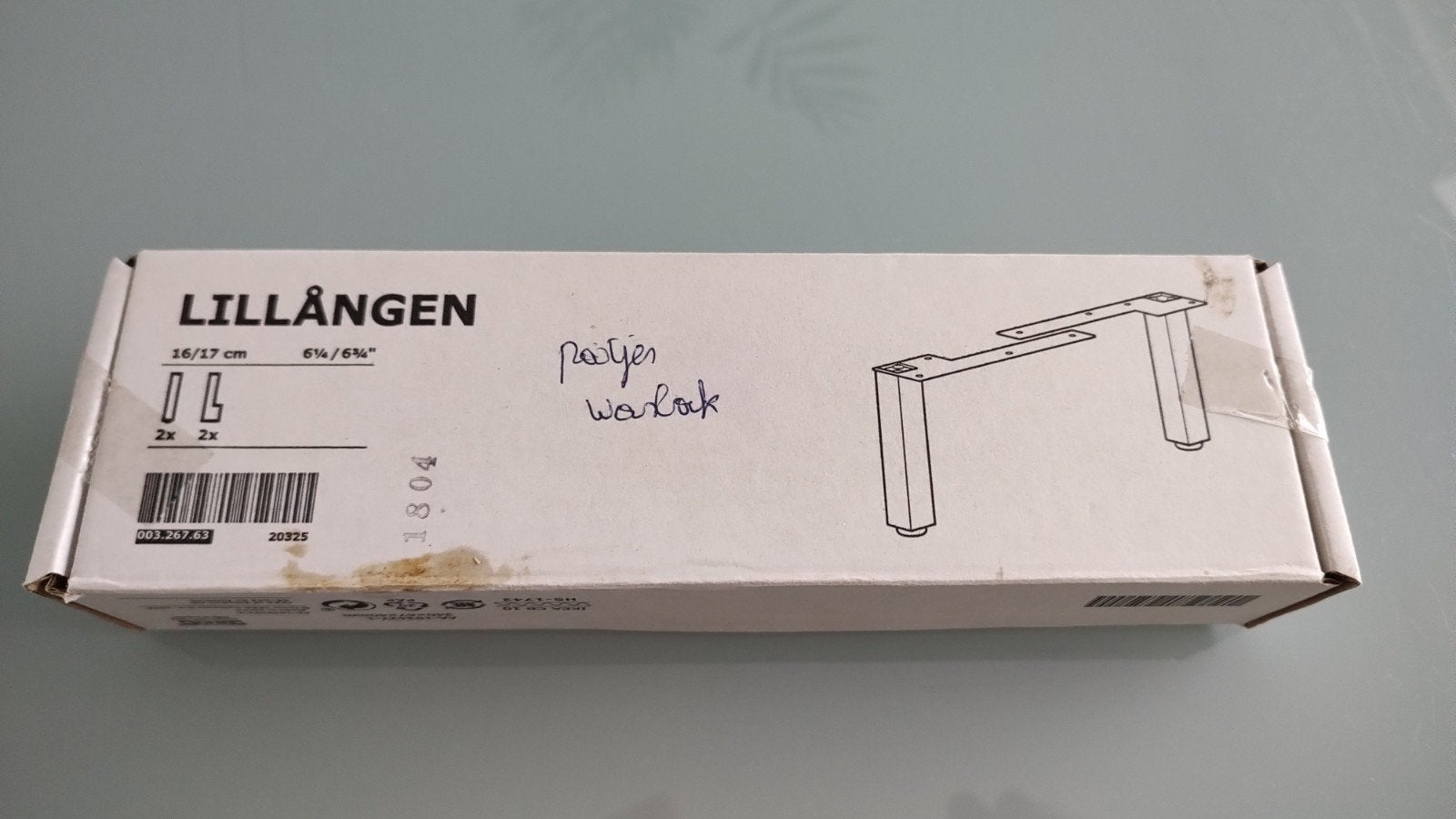 Lillangen meubelpoten, Ophalen, Nieuw, Overige typen