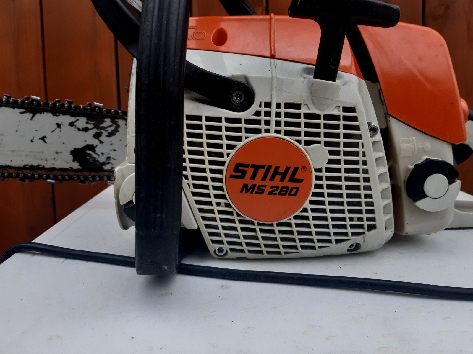 Stihl MS 280, Ophalen