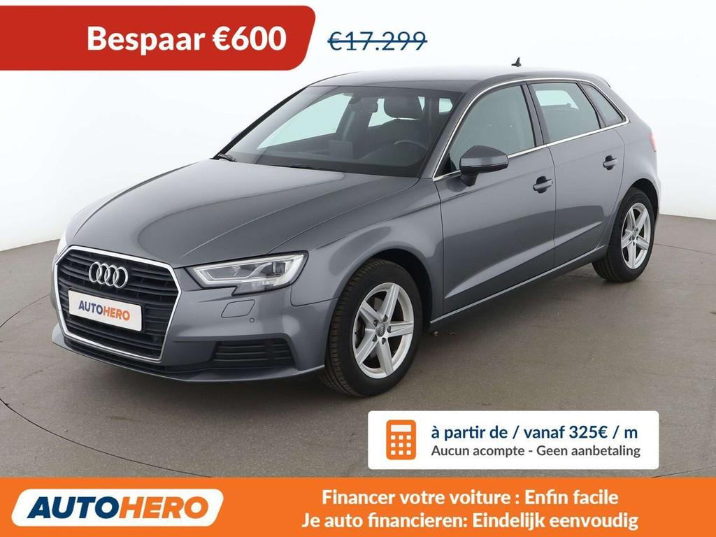Audi A3 1.6 TDI (bj 2019, automaat), Auto's, Gebruikt, Euro 6, Leder, Te koop