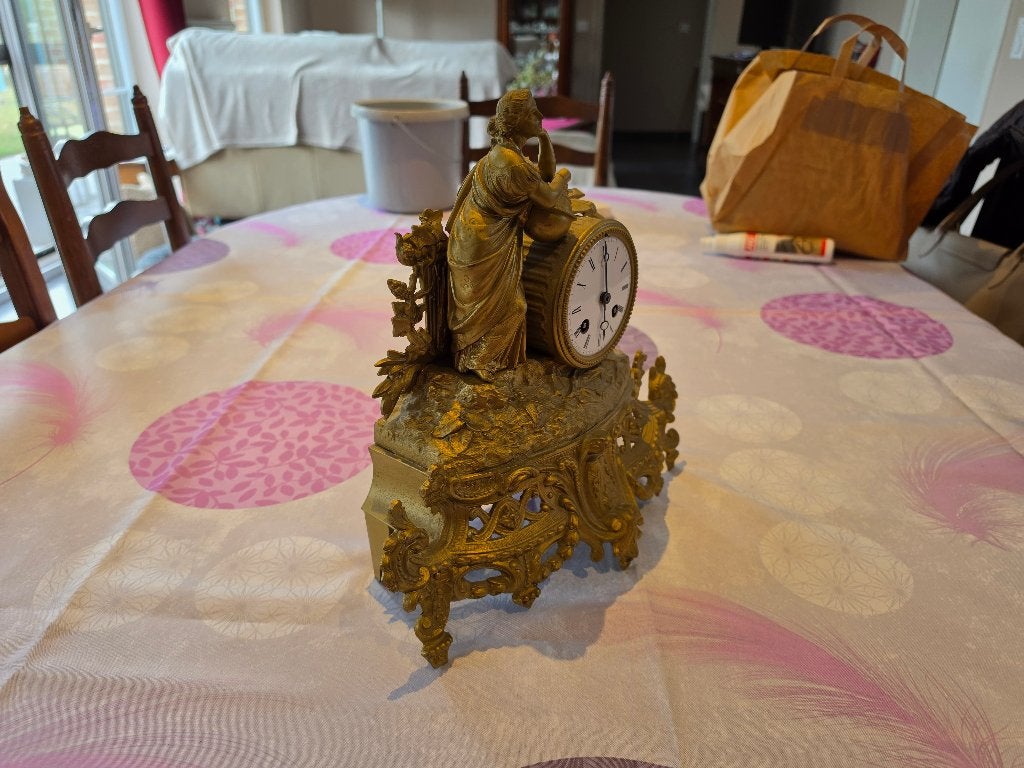 À Vendre : Magnifique Pendule de Cheminée Ancienne, Enlèvement