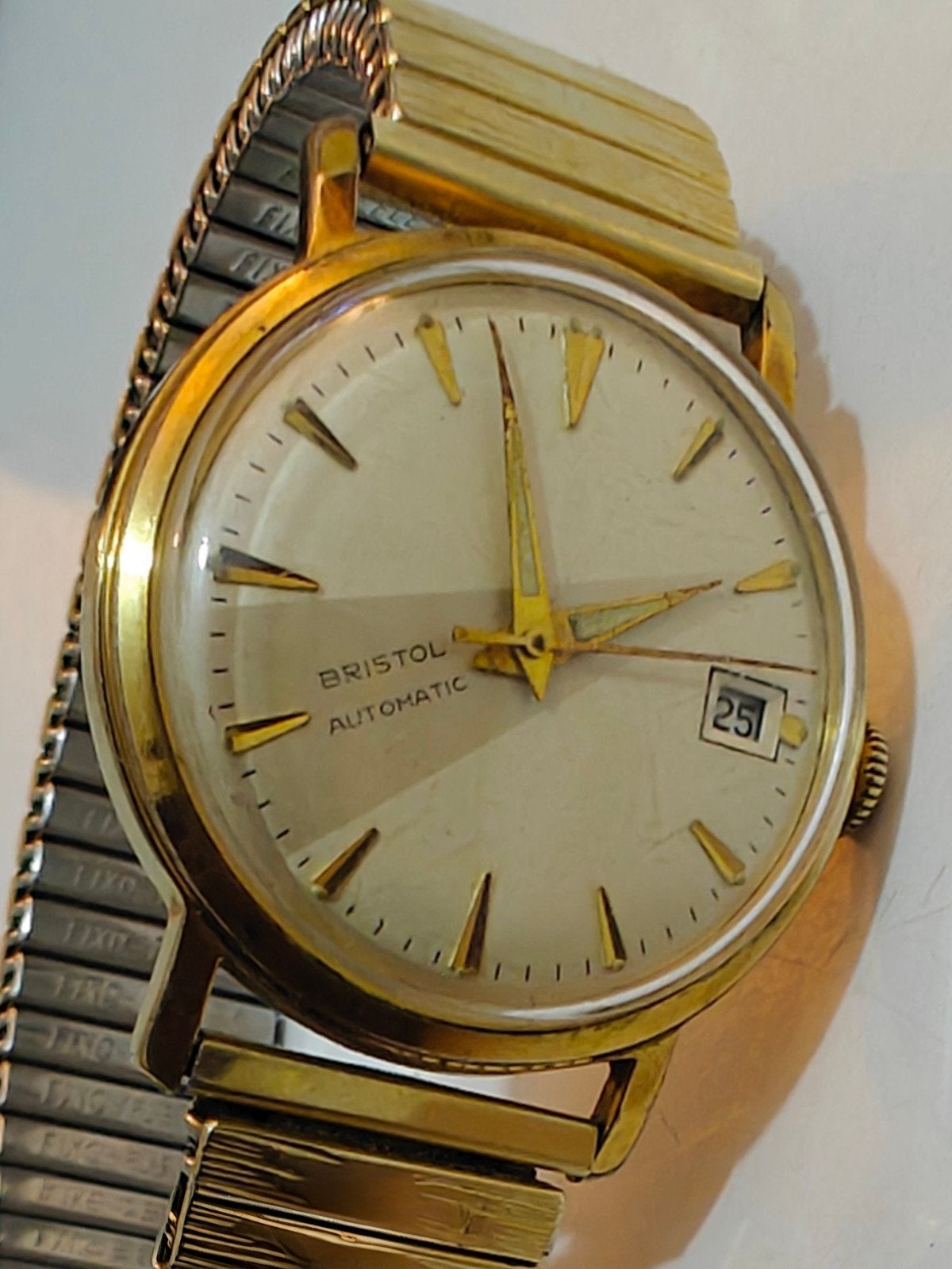 Vintage horloge van Bristol, Ophalen of Verzenden
