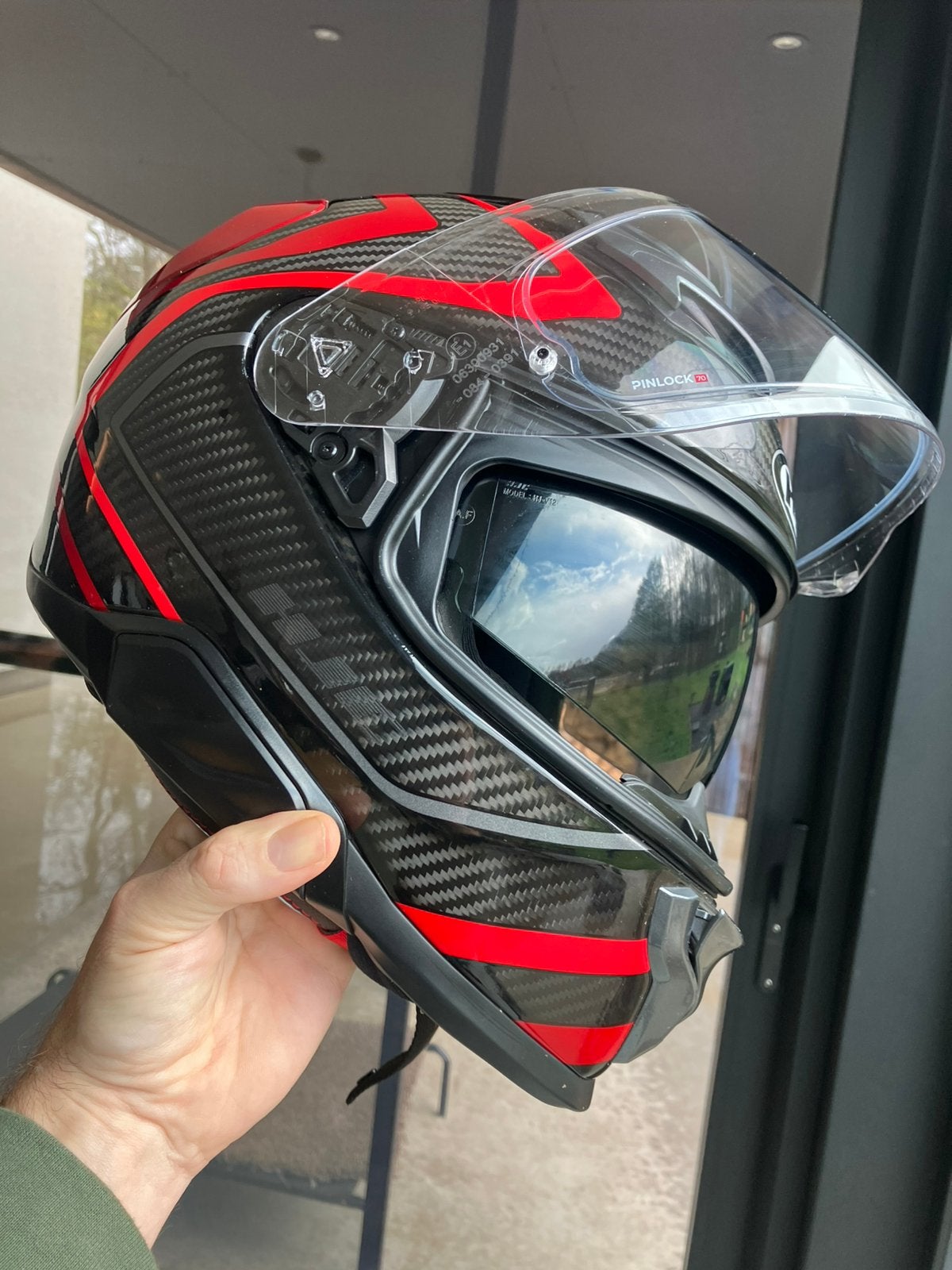 HJC F71 CARBON - NEVIO Integraalhelm, Dames, HJC, Ophalen of Verzenden, Integraalhelm