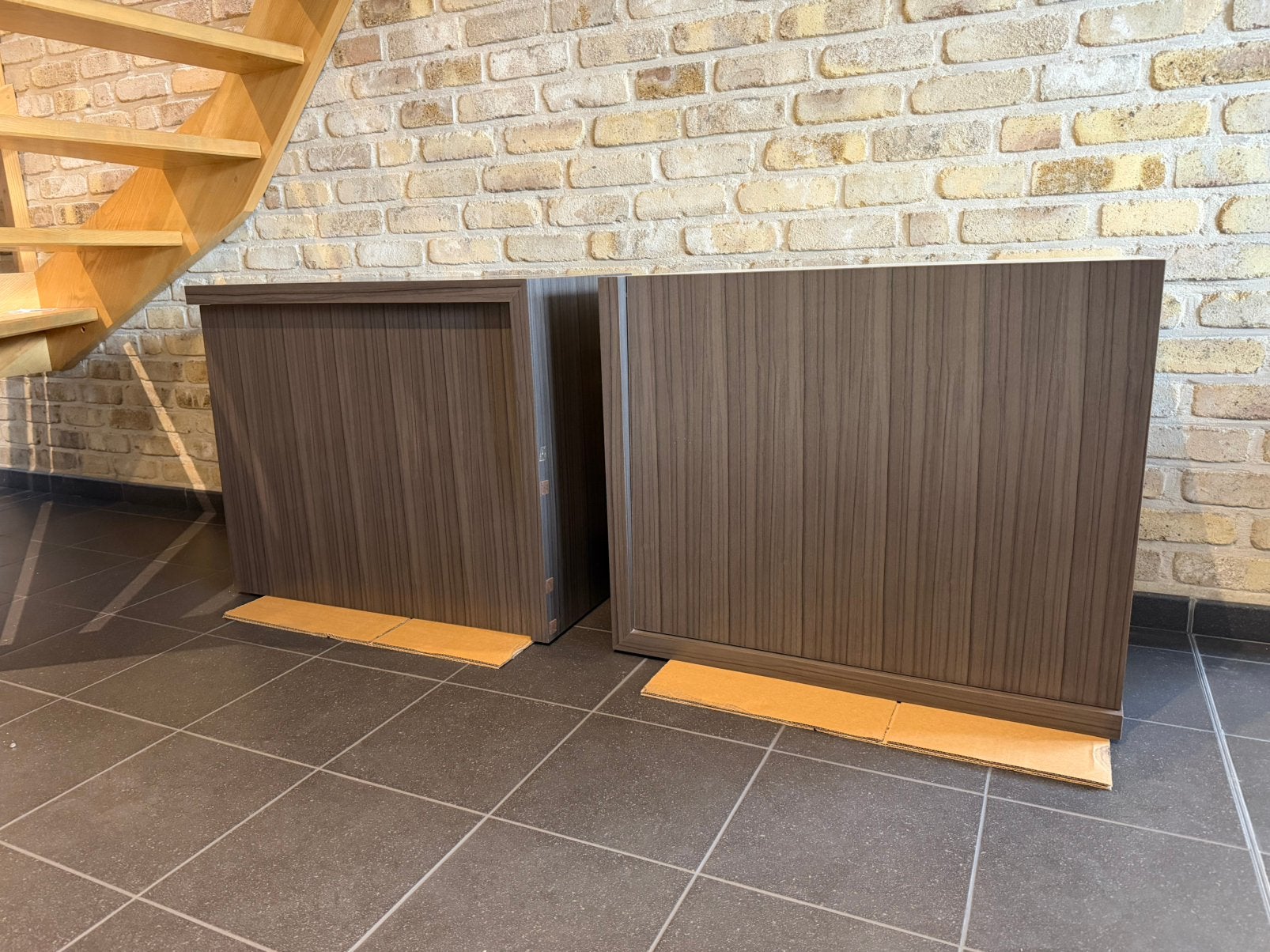 Hangkast 2delig, Huis en Inrichting, Ophalen, Gebruikt
