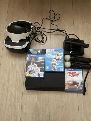 PACK PS4 + PS VR1, Enlèvement ou Envoi, Comme neuf, Virtual Reality, Online