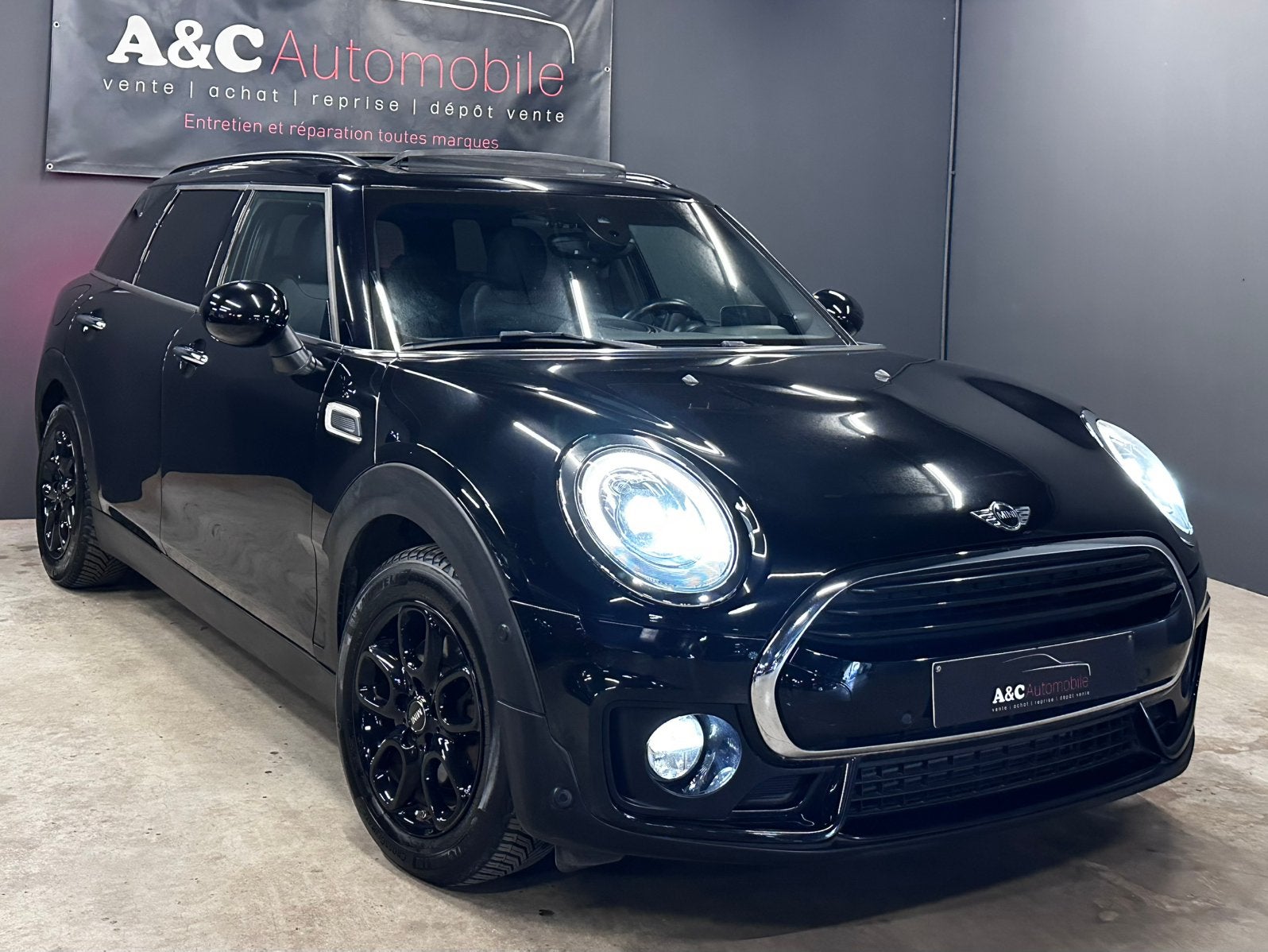 Mini clubman 2.0 D Automatique, Cuir, Achat, Entreprise, Noir