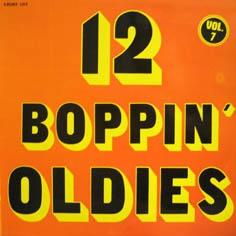 12 Boppin' Oldies Vol 7 - Popcorn Oldies, Inclusief binnenhoes, Ophalen of Verzenden, Zo goed als nieuw, 12 inch