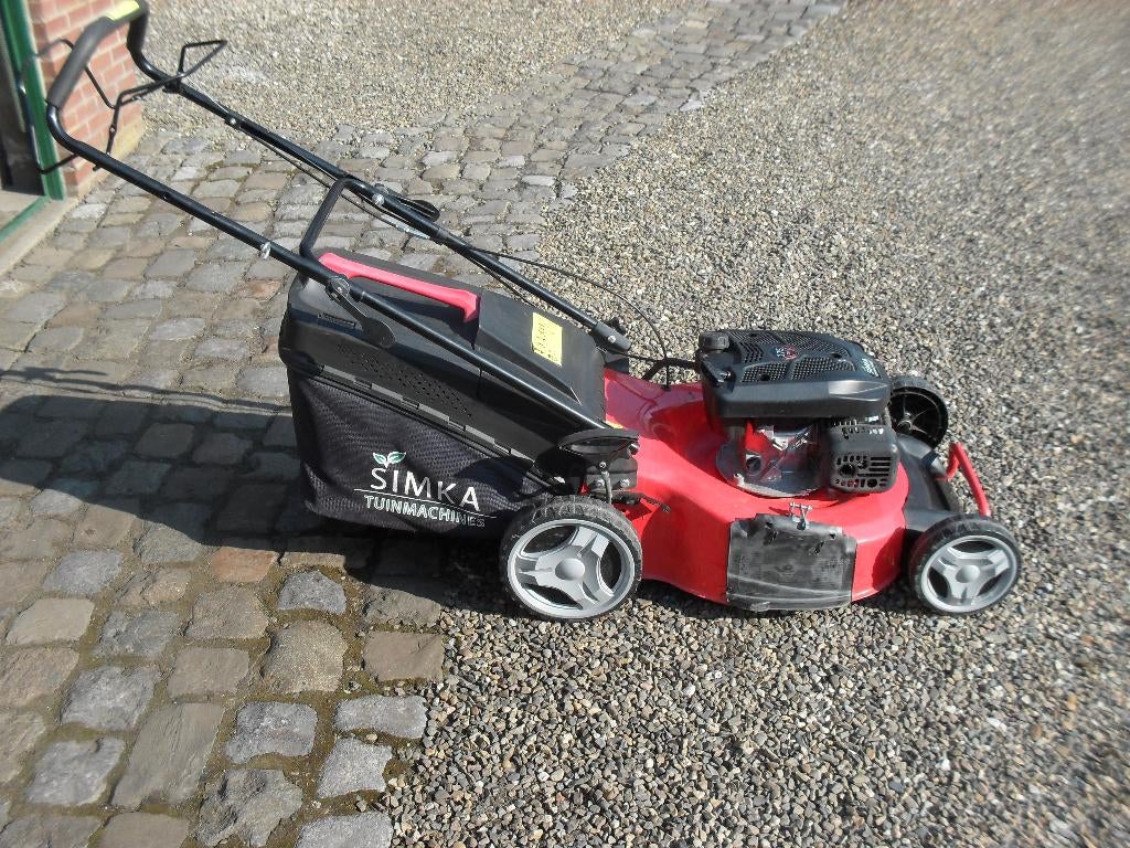 grasmaaier benzine, Tuin en Terras, Ophalen, Zo goed als nieuw, Benzine-grasmaaier, 50 cm of meer