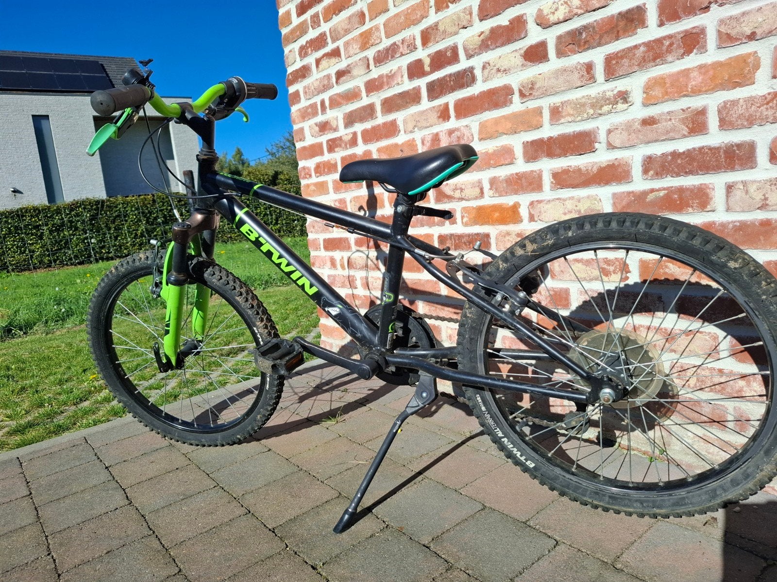 B-Twin kinderfiets, Fietsen en Brommers, Ophalen, Gebruikt, 20 inch of meer, B-TWIN