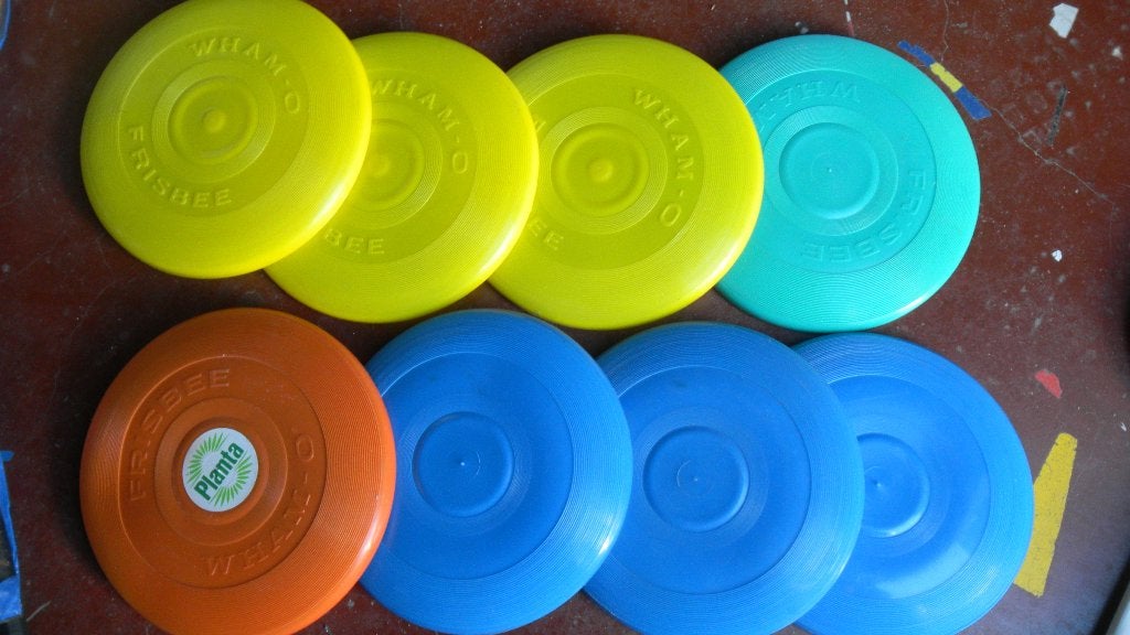 Frisbees, Enlèvement, Comme neuf