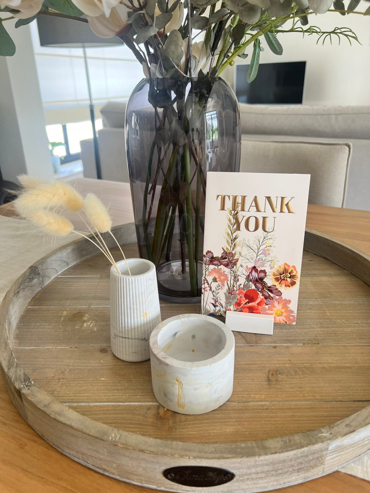 THANK YOU 3: home made vaasje en bloempotje, Ophalen, Nieuw