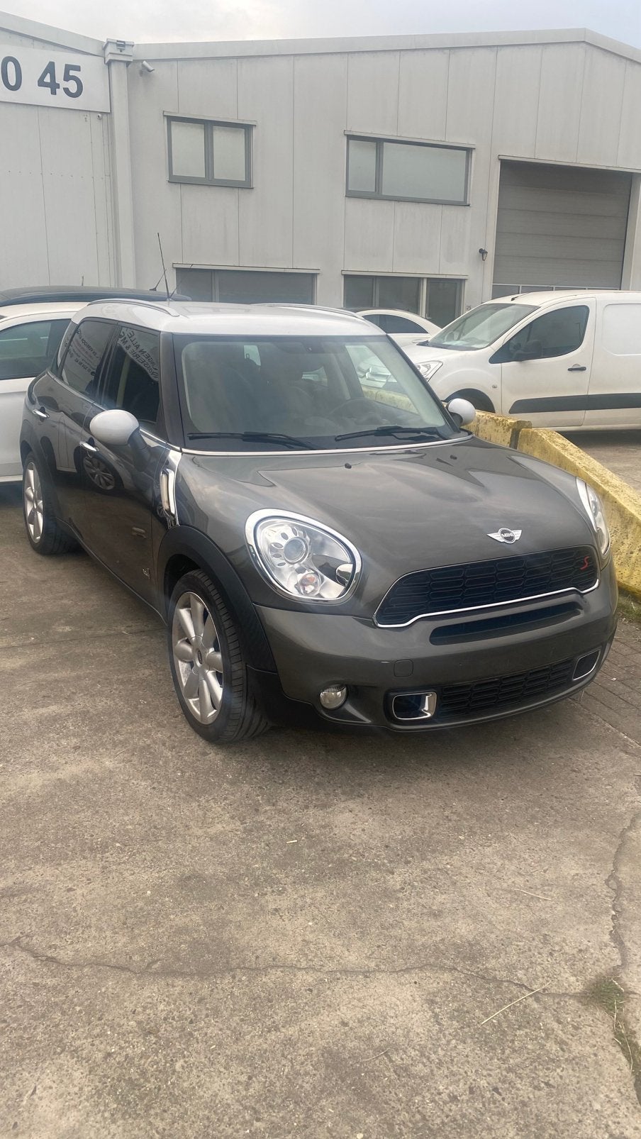 Mini cooper countryman 2 L diesel opknappen of export, Euro 5, Zwart, Countryman, Leder