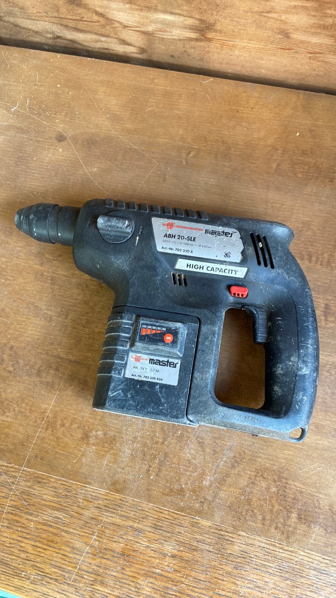 Wurth klopboormachine, Doe-het-zelf en Bouw, Ophalen, Gebruikt