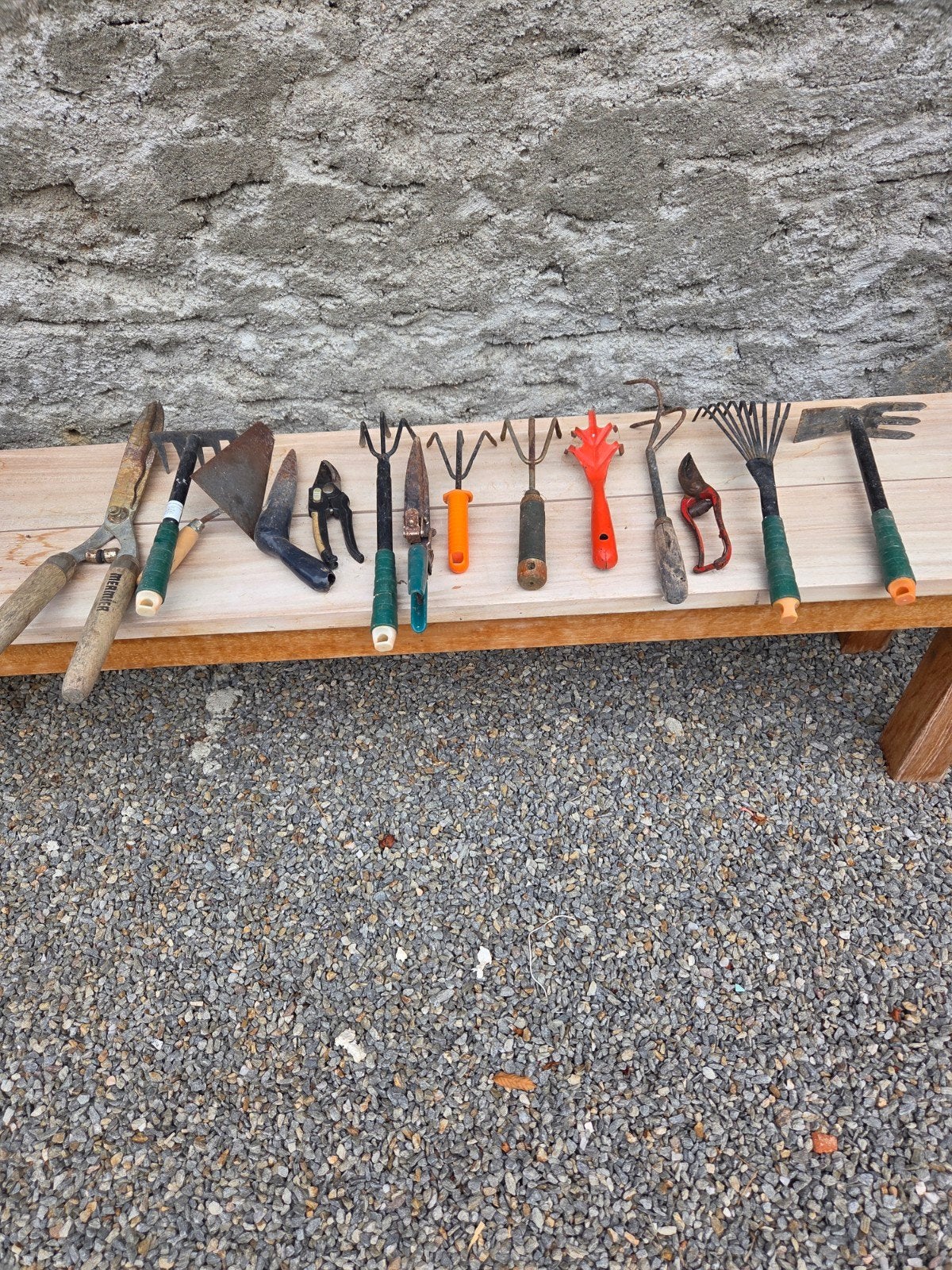 tuinmateriaal, Doe-het-zelf en Bouw, Ladders en Trappen, Ophalen, Gebruikt
