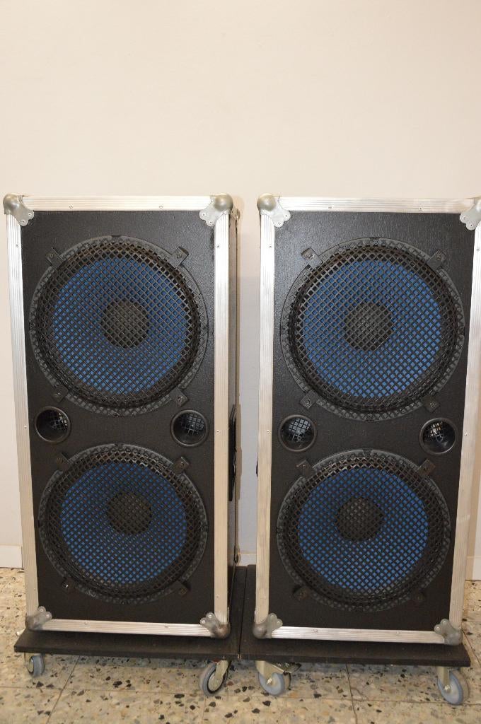 2 ENCEINTES BASSES 2 X 400 WATTS SOUS 4 OHMS, Autres marques, Enlèvement, Utilisé, Autres types
